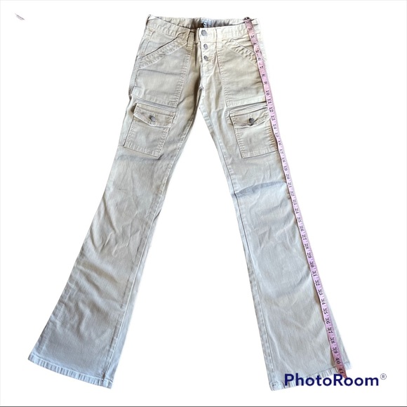 Joie Taupe Cargo Jeans - Picture 8 of 11